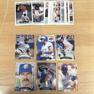 1992 Donruss McDonald's MVP Baseball w/Blue Jays Gold Complete Set (33)